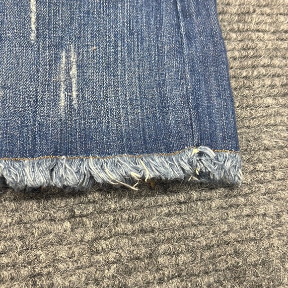 Rampage Women’s Blue Jean Short Skirt (3520) - Picture 5 of 7